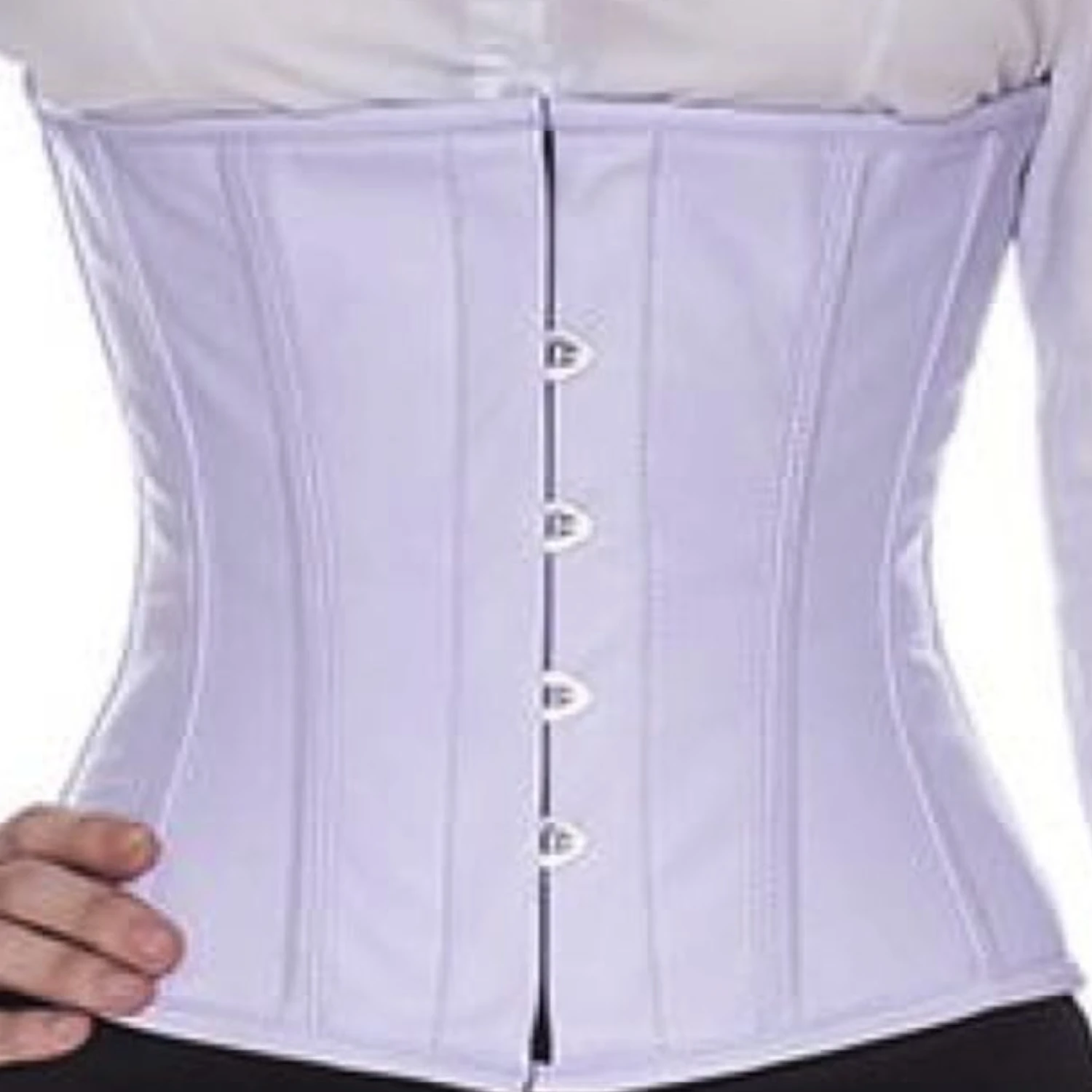 Korsett Taillen Leder Hell Violett lw39 Korsett Taillen Leder Hell Violett lw39