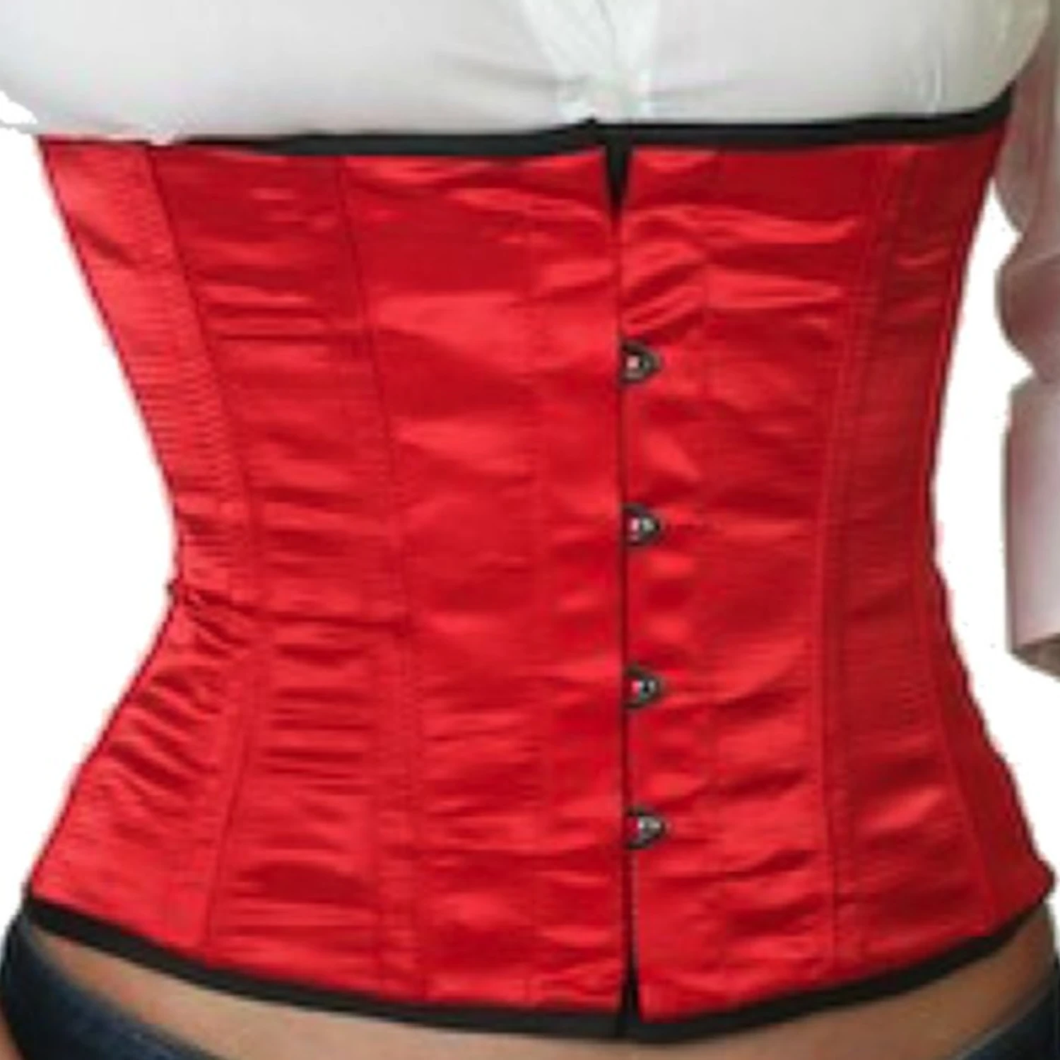 Korsett Rot Taillen Satin sw06 Korsett Rot Taillen Satin sw06