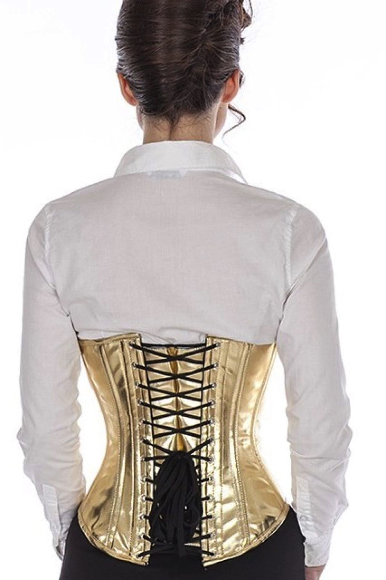 Korsett Lack Gold Glitter Unterrust Korsett Lack Gold Glitter Unterrust