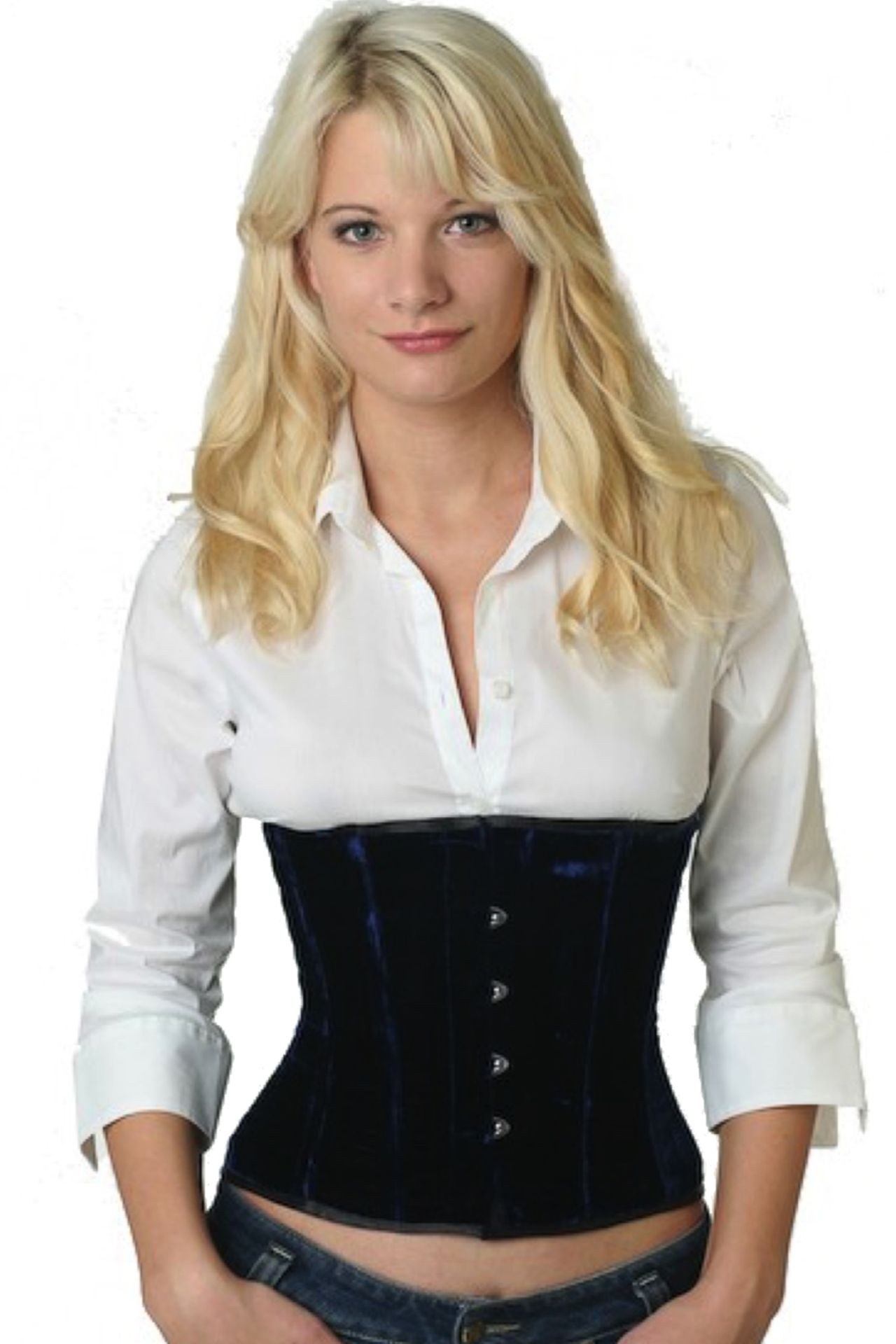 Korsett Samt Violett Taillenkorsett Korsett Samt Violett Taillenkorsett