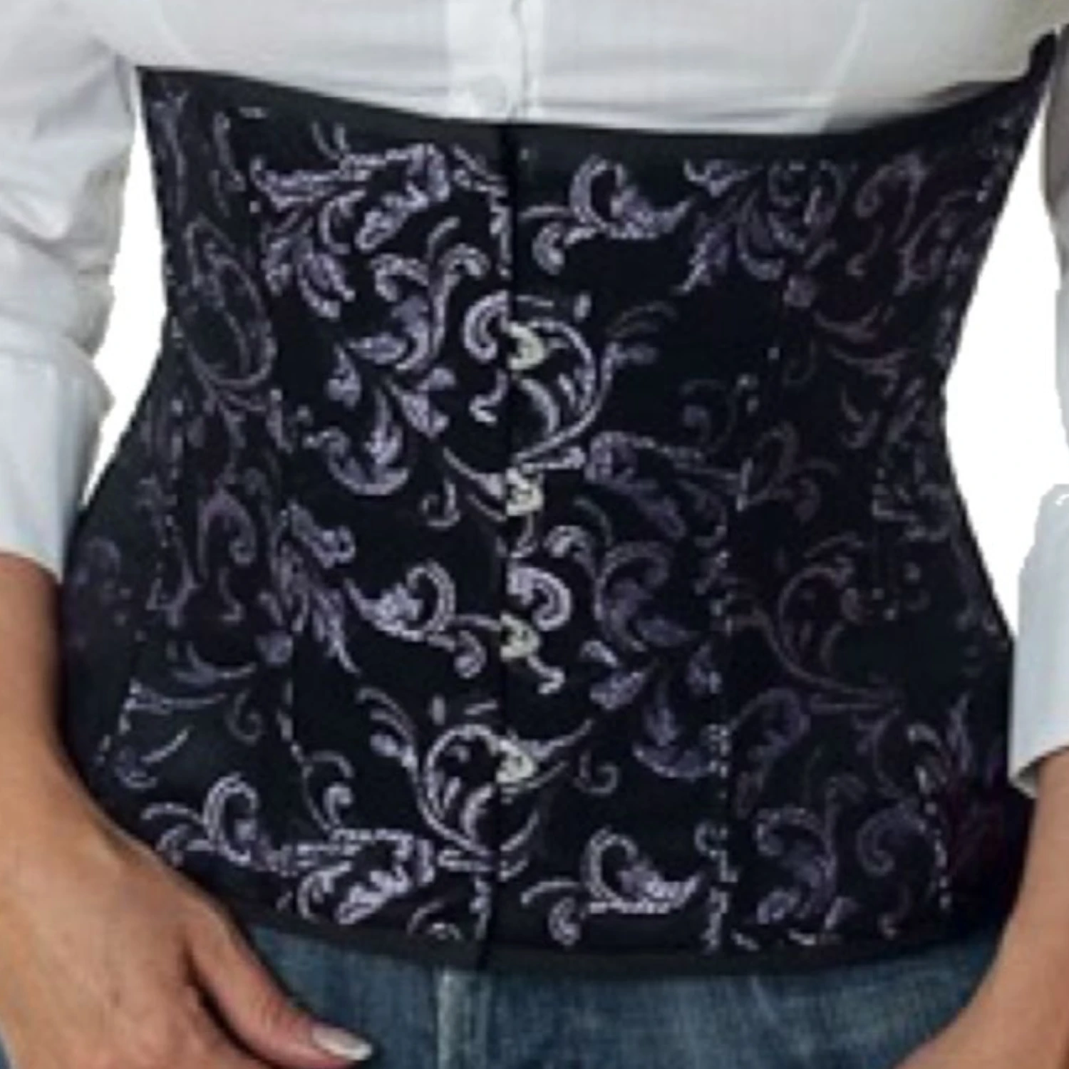 Korsett Taillen Violett Brokat rw87 Korsett Taillen Violett Brokat rw87