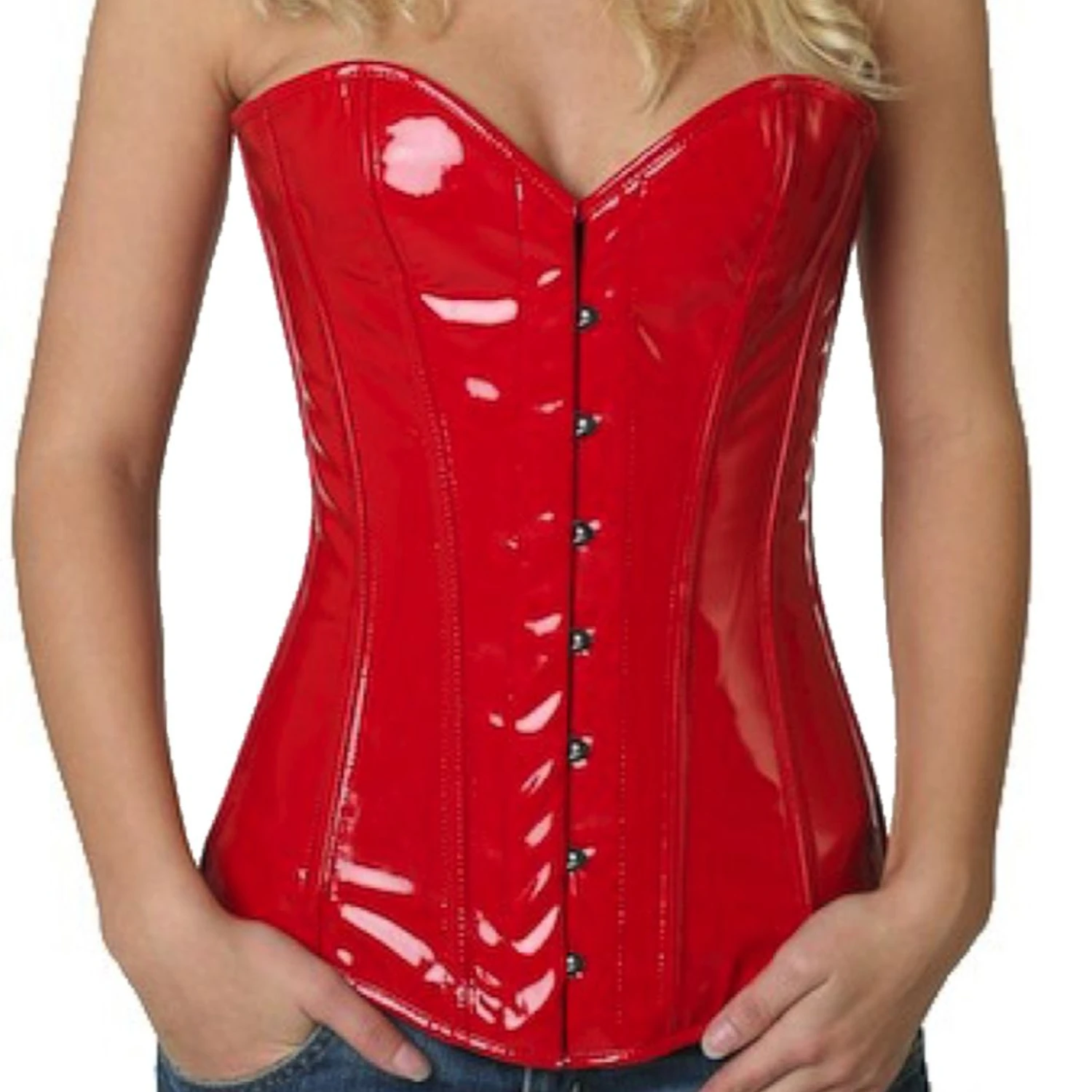 Korsett Rot Lack Vollbrust py71 Korsett Rot Lack Vollbrust py71
