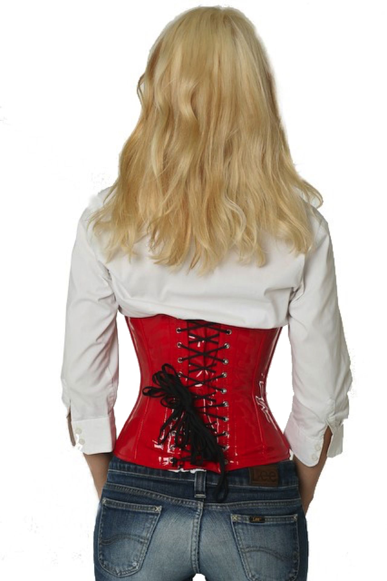 Korsett Lack Rot Taillenkorsett Korsett Lack Rot Taillenkorsett