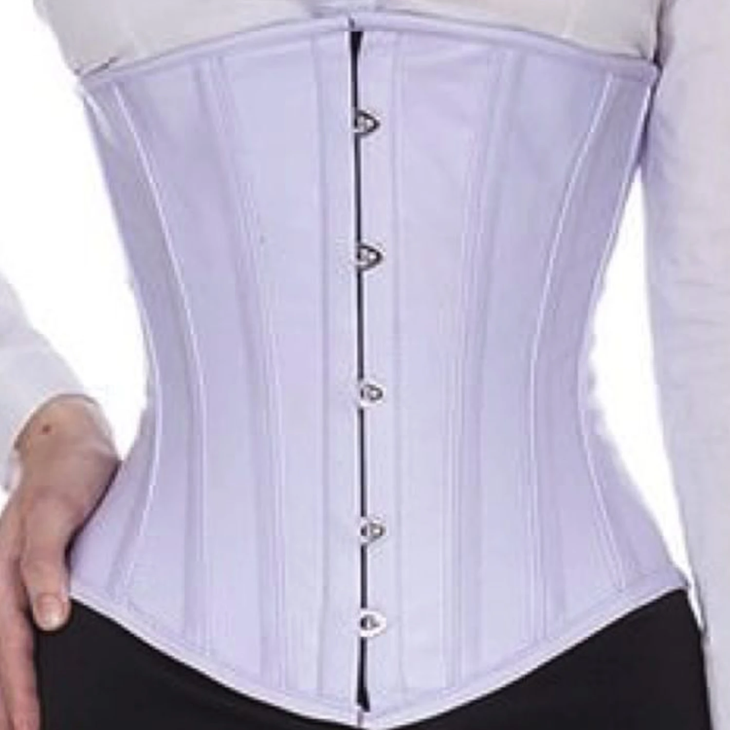 Korsett Hell Violett Leder Unterbrust lu39 Korsett Hell Violett Leder Unterbrust lu39