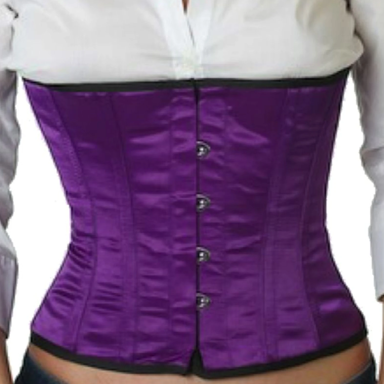 Korsett Violett Taillen Satin sw09 Korsett Violett Taillen Satin sw09