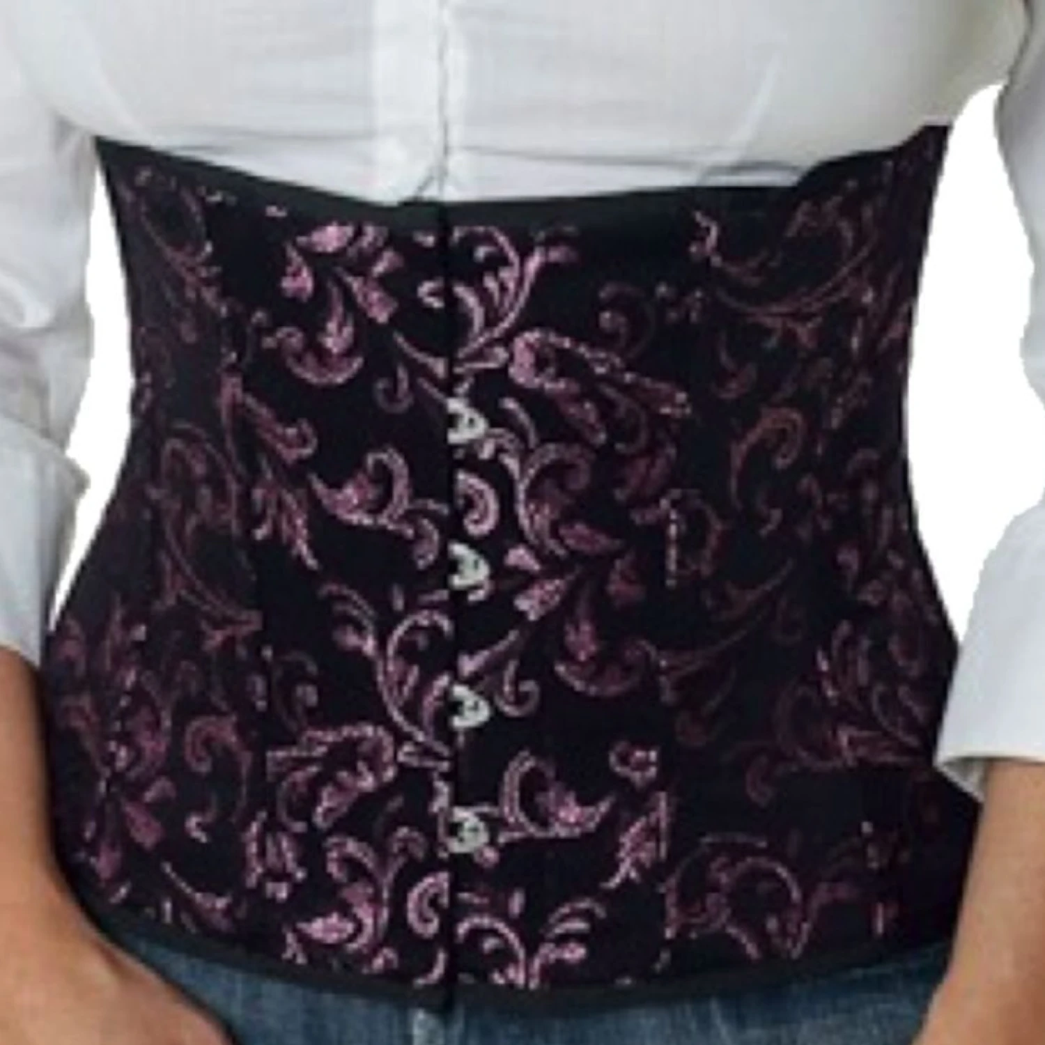Korsett Taillen Brokat Pink rw86 Korsett Taillen Brokat Pink rw86