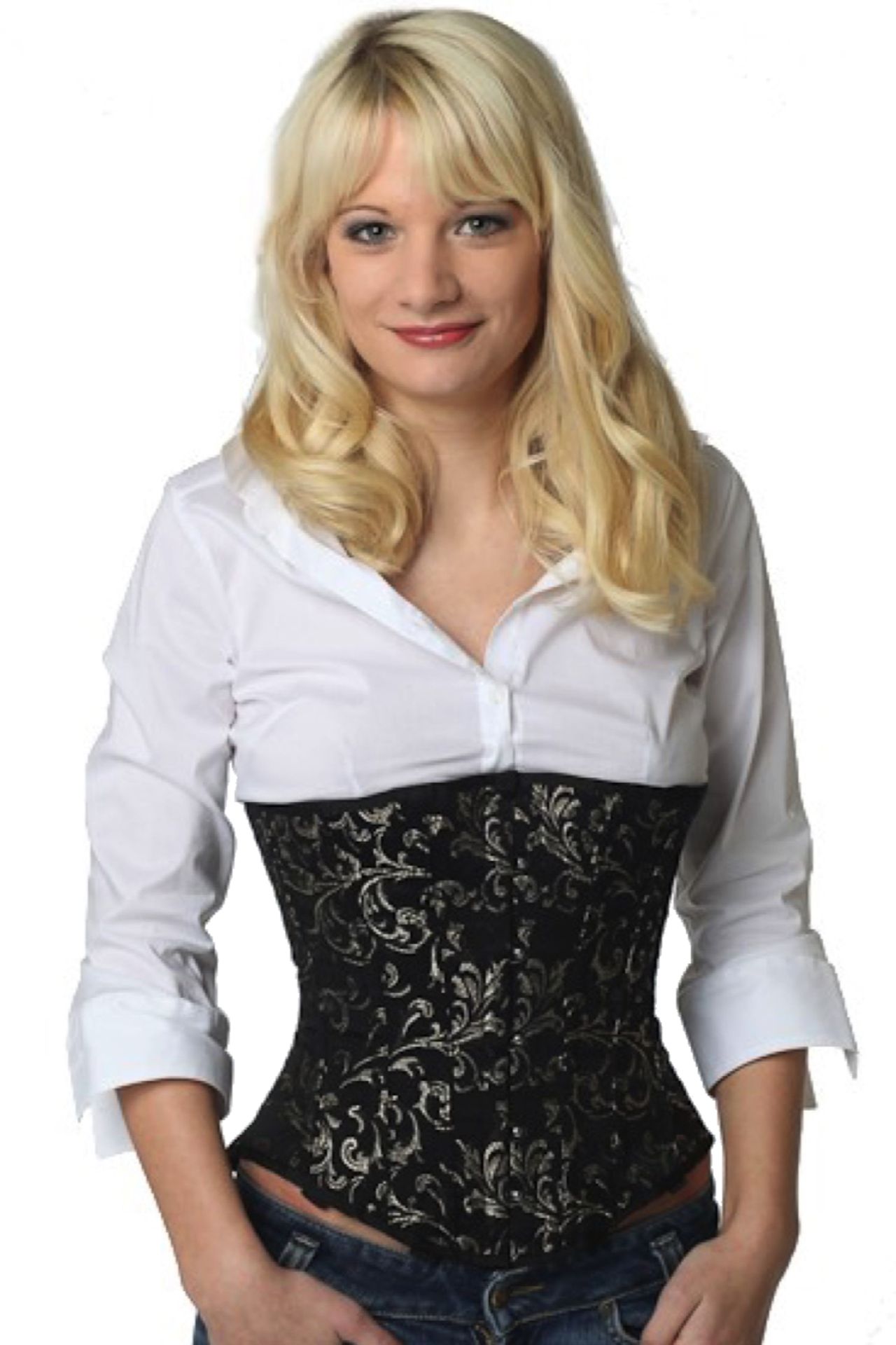 Korsett Brokat Gold Unterrust Korsett Brokat Gold Unterrust